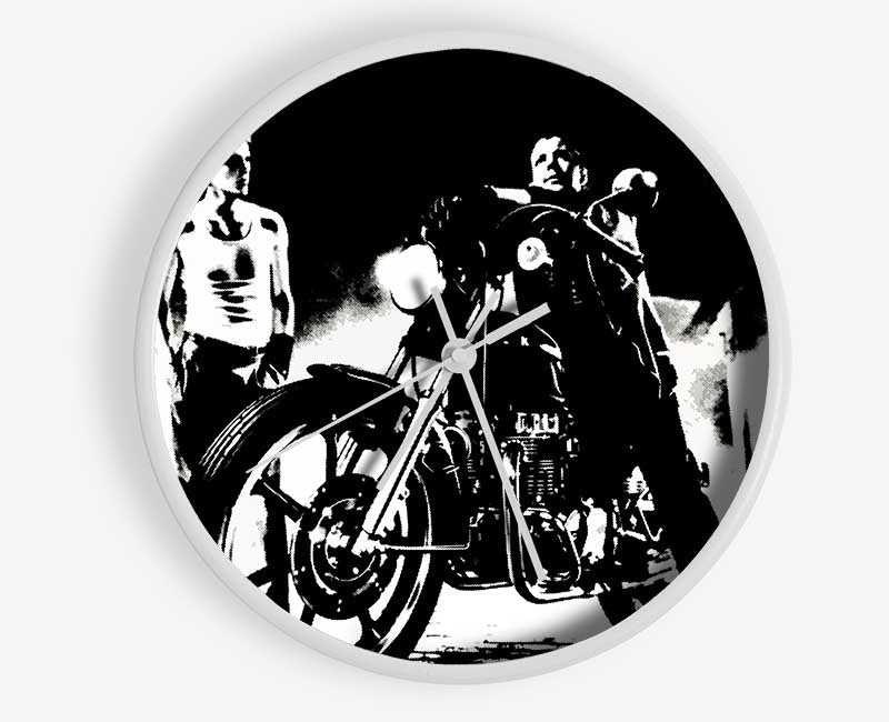 Rumble Fish Clock - Wallart-Direct UK