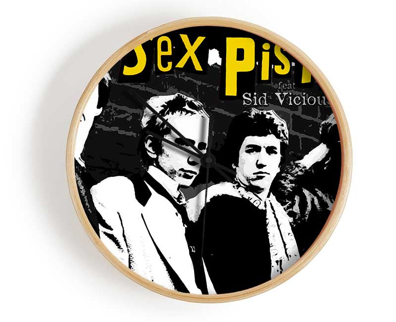 Sex Pistols Clock - Wallart-Direct UK