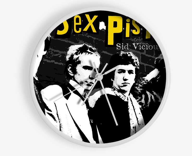 Sex Pistols Clock - Wallart-Direct UK