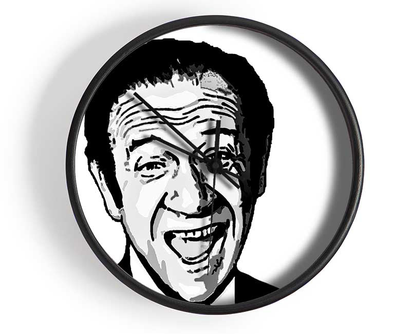 Sid James Carry On Films Clock - Wallart-Direct UK