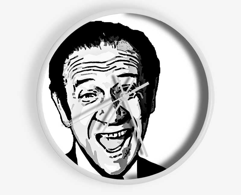 Sid James Carry On Films Clock - Wallart-Direct UK