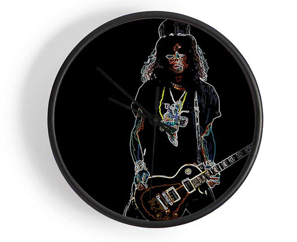 Slash 02 Clock - Wallart-Direct UK