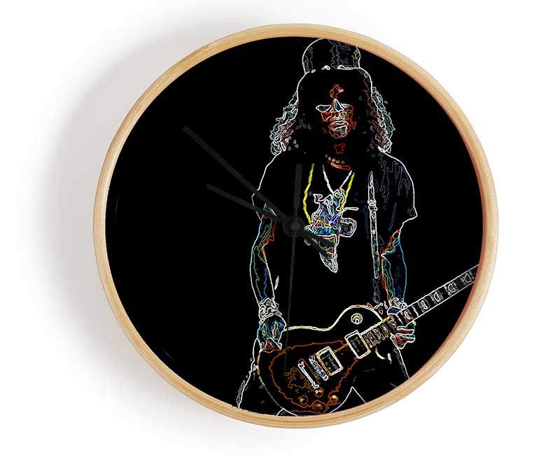 Slash 02 Clock - Wallart-Direct UK