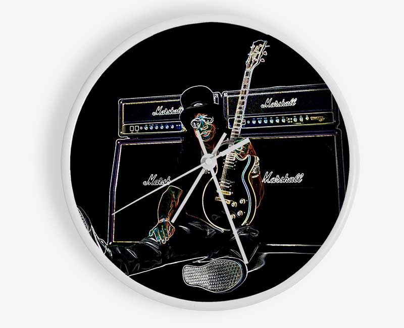 Slash Guitar Clock - Wallart-Direct UK