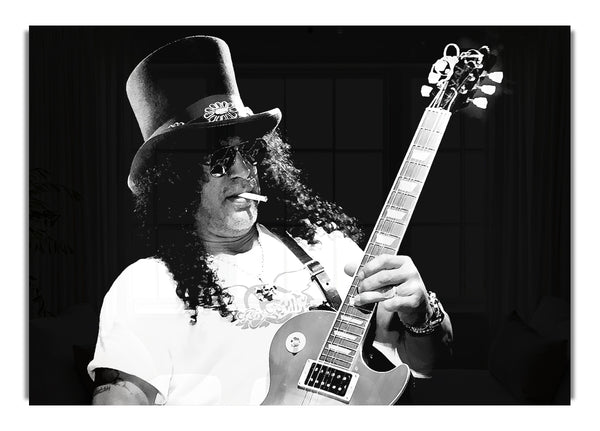 Slash On Guitar