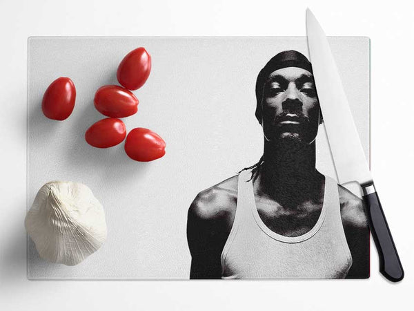 Snoop Dogg Music Glass Chopping Board