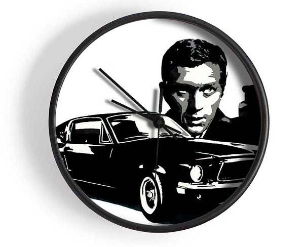 Steve Mcqueen Bullitt Clock - Wallart-Direct UK