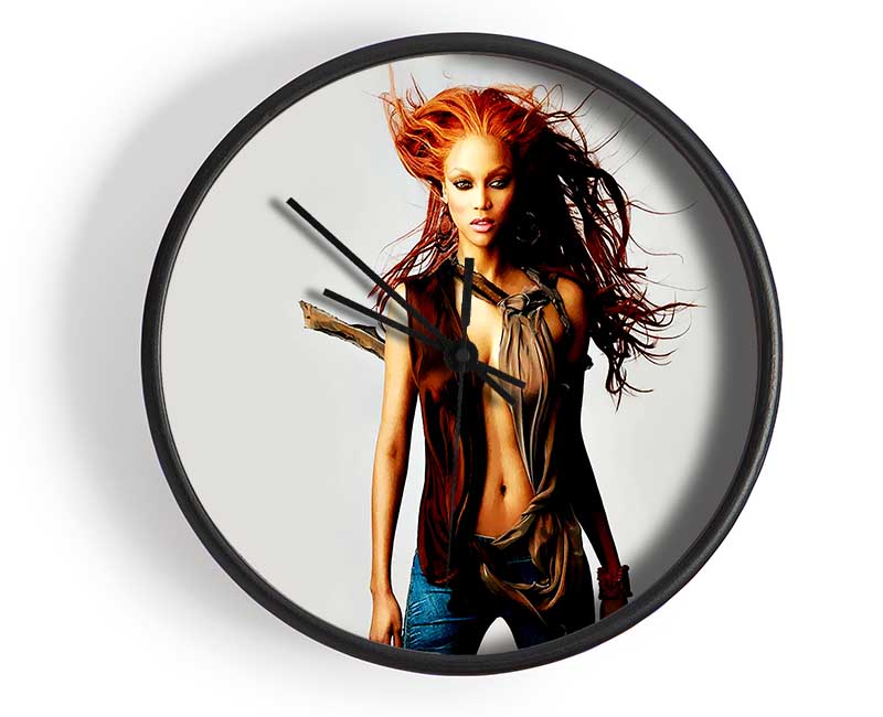 Tara Banks Clock - Wallart-Direct UK