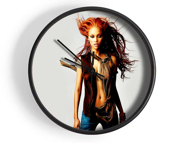 Tara Banks Clock - Wallart-Direct UK