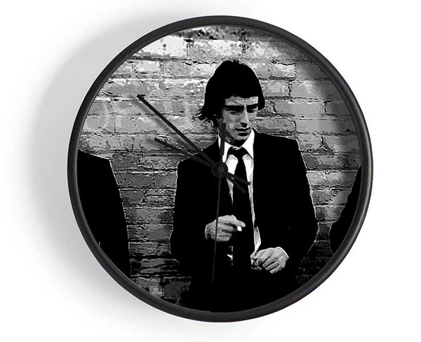 The Jam Retro B n W Clock - Wallart-Direct UK