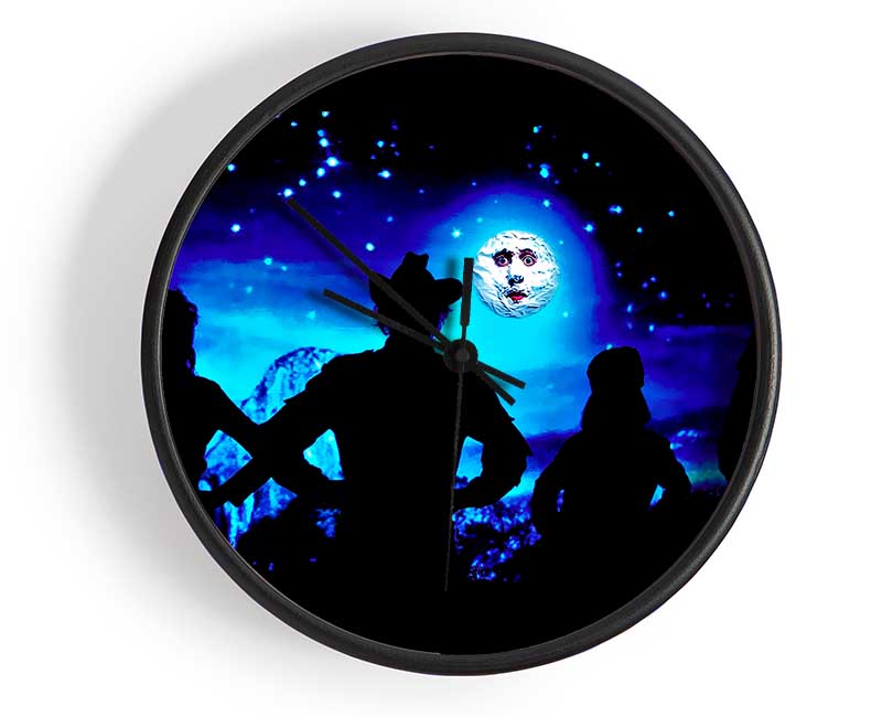 The Mighty Boosh Moon Face Clock - Wallart-Direct UK