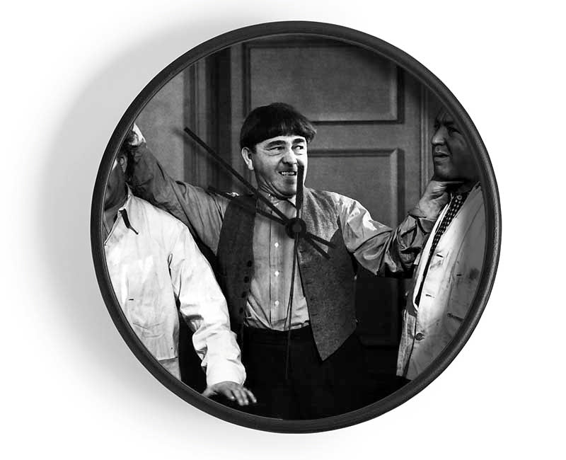 The Three Stooges Ear Twist Clock - Wallart-Direct UK