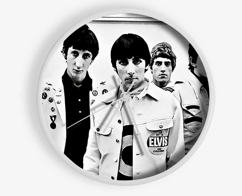 The Who Retro 1960s Clock - Wallart-Direct UK