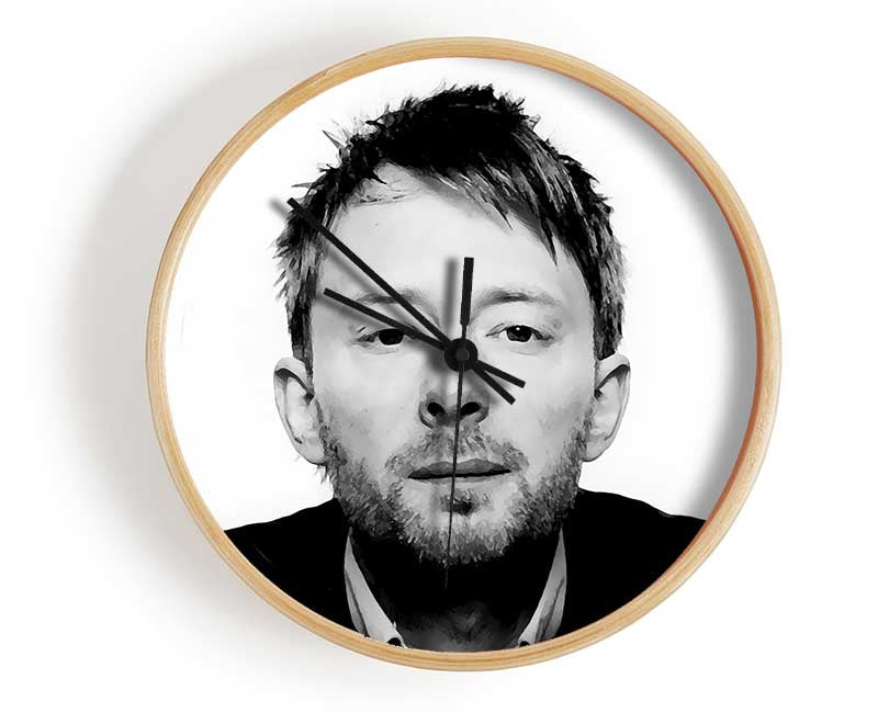 Thom Yorke Radiohead Clock - Wallart-Direct UK