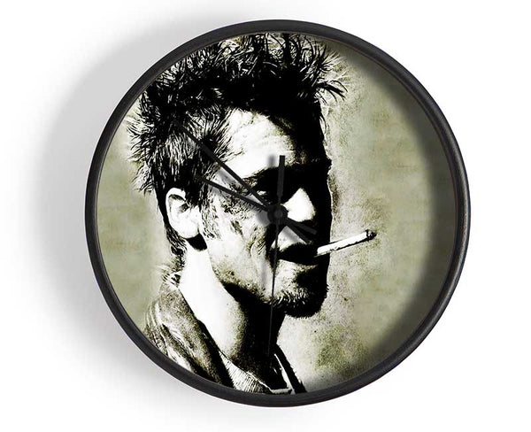 Tyler Durden Brad Pitt Clock - Wallart-Direct UK