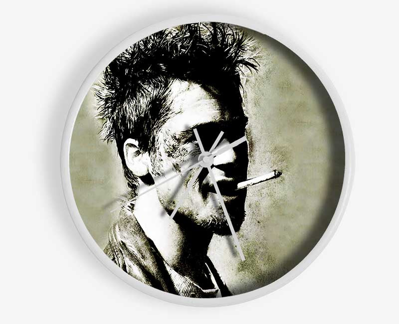 Tyler Durden Brad Pitt Clock - Wallart-Direct UK