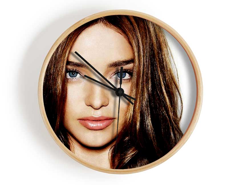 Miranda Kerr Face Clock - Wallart-Direct UK