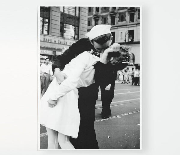 Kissing The War Goodbye Print Poster Wall Art