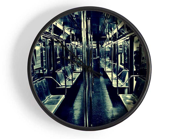 New York City Train Clock - Wallart-Direct UK