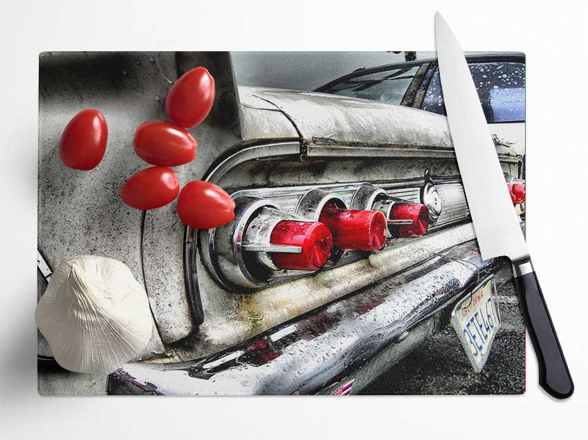 Classic Car Rear Glass Chopping Board