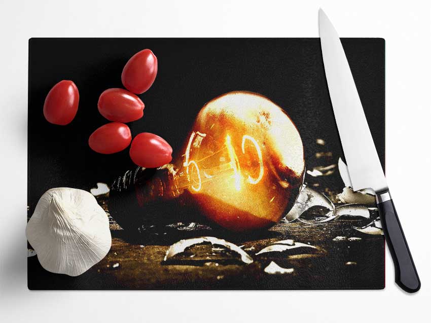 Broken Glass Chopping Board