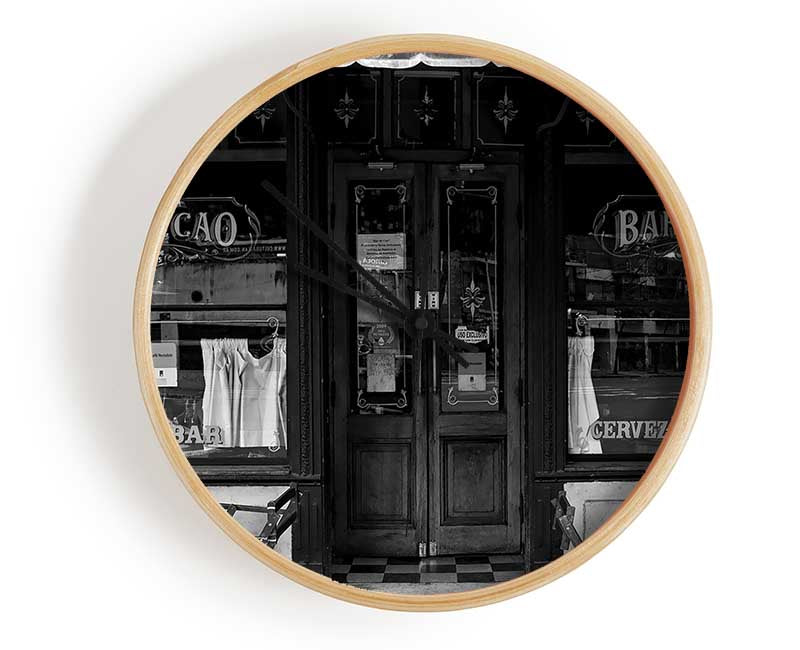 Bar De Cao Buenos Aires Clock - Wallart-Direct UK