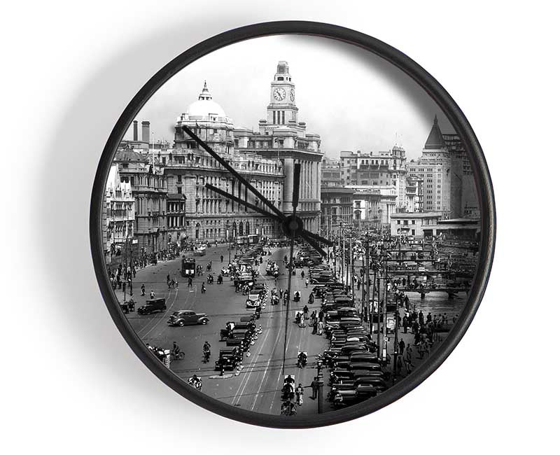 Shanghai 1930 Clock - Wallart-Direct UK