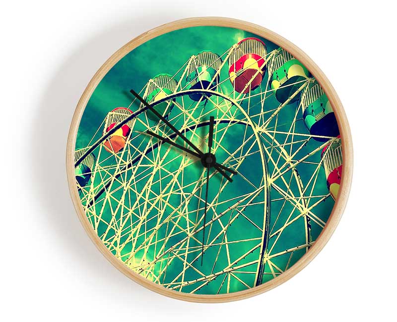 Ferris Wheel 4 Clock - Wallart-Direct UK