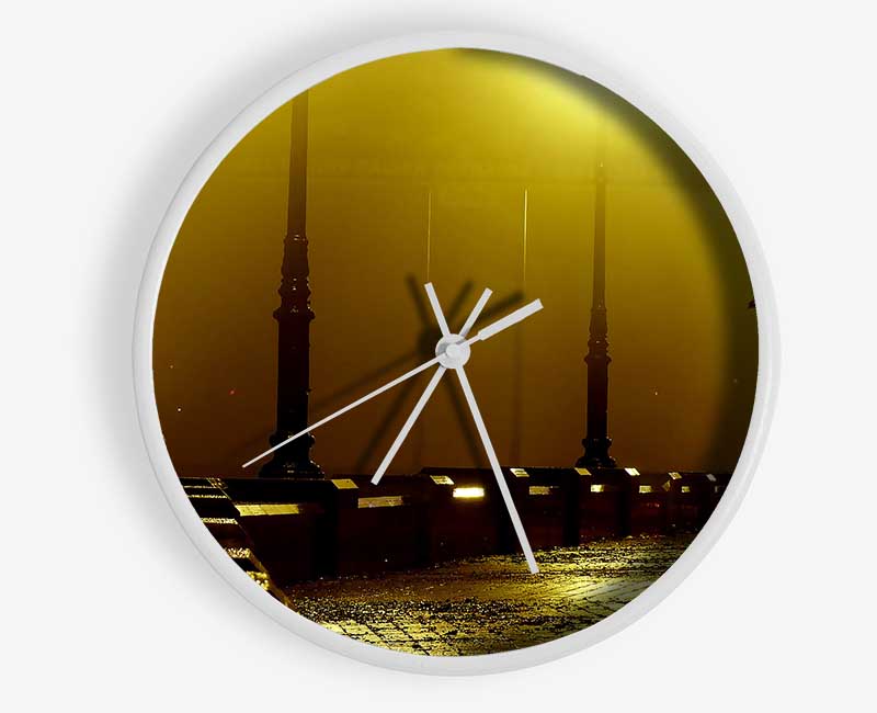 Alley Night Clock - Wallart-Direct UK