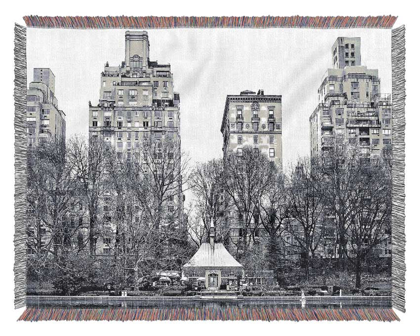 Central Park 2 Woven Blanket