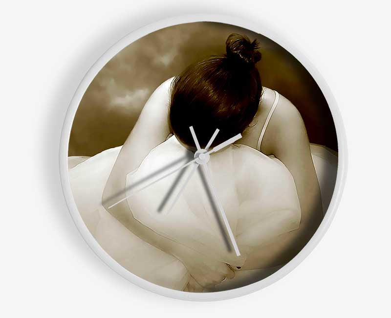 Ballerina Dream Clock - Wallart-Direct UK