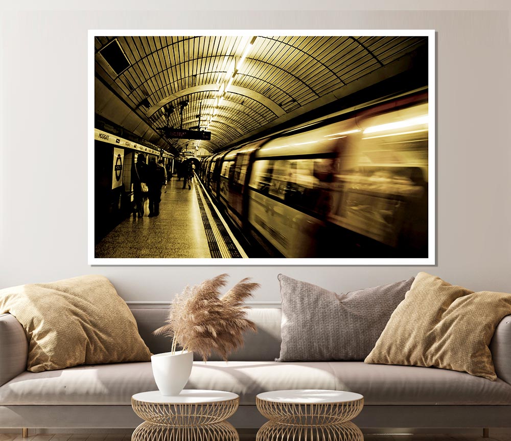 London Underground Tube Print Poster Wall Art