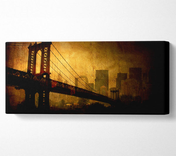 Brooklyn Bridge Retro