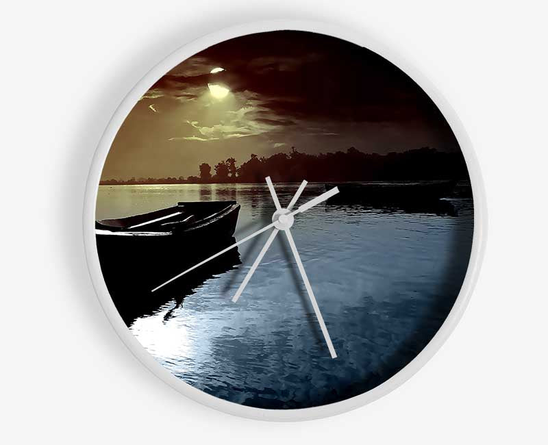 Lovely Evening Clock - Wallart-Direct UK