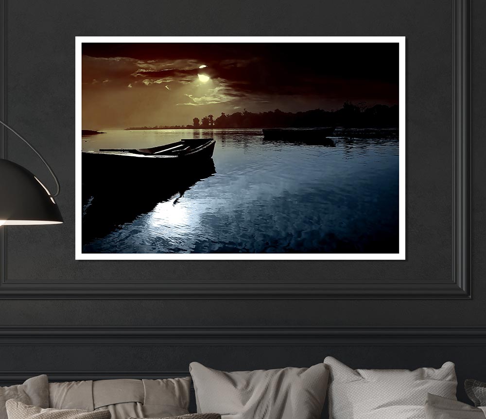 Lovely Evening Print Poster Wall Art