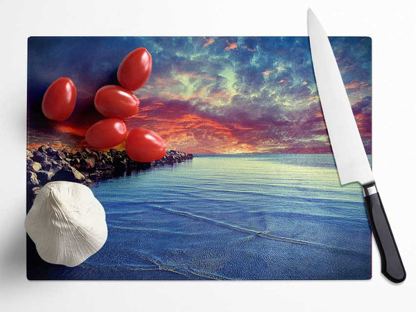 Baltic Sea Glass Chopping Board