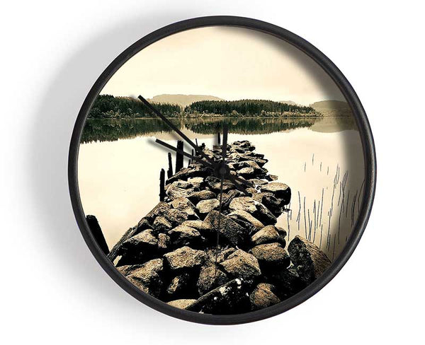 Rock Dock Clock - Wallart-Direct UK