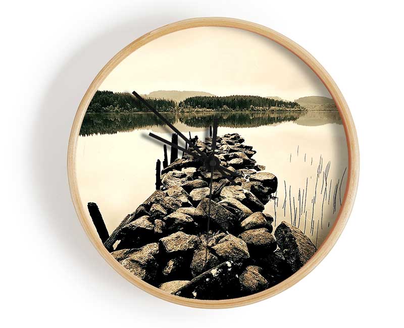 Rock Dock Clock - Wallart-Direct UK