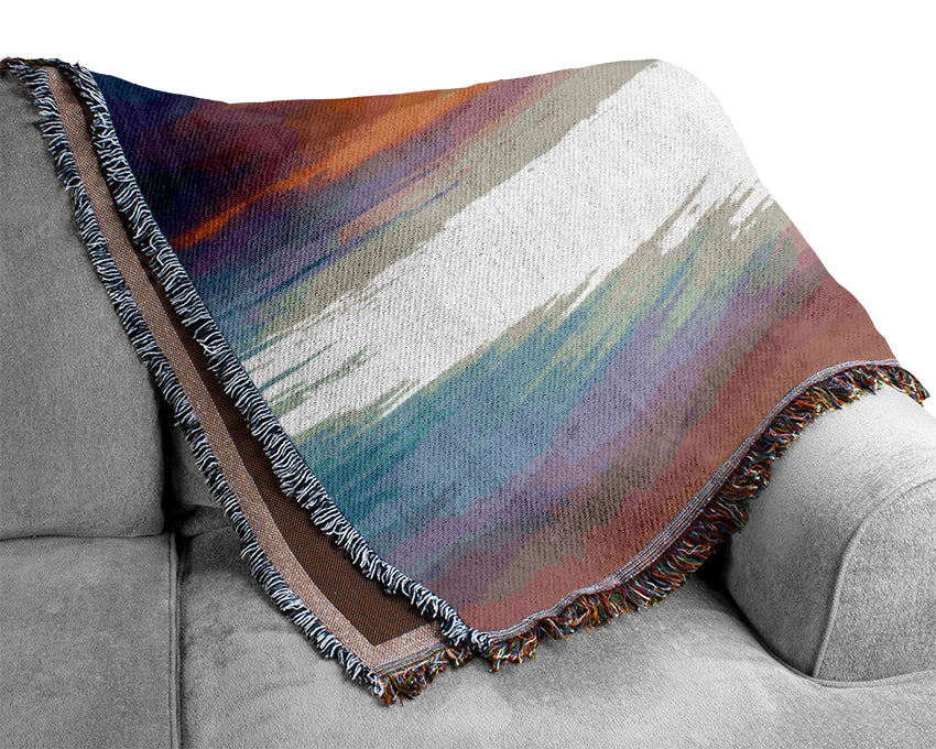 Movement Of The Ocean Sand Woven Blanket