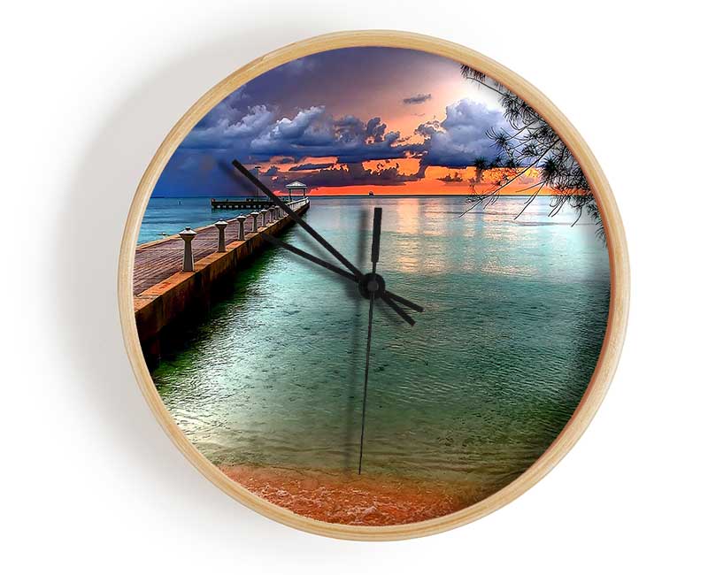 Romantic Place For Love Clock - Wallart-Direct UK