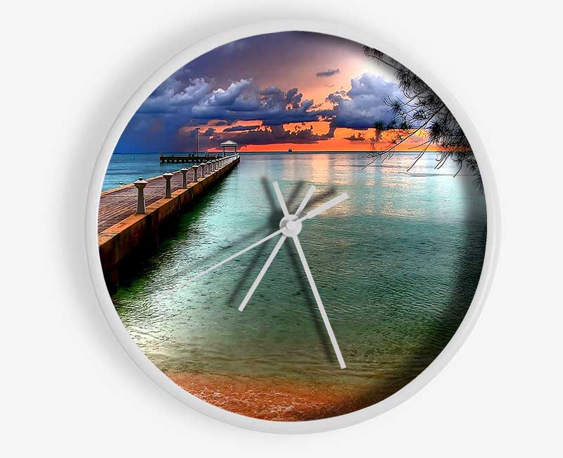 Romantic Place For Love Clock - Wallart-Direct UK