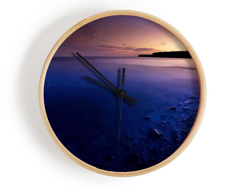 Kimmeridge Bay Clock - Wallart-Direct UK