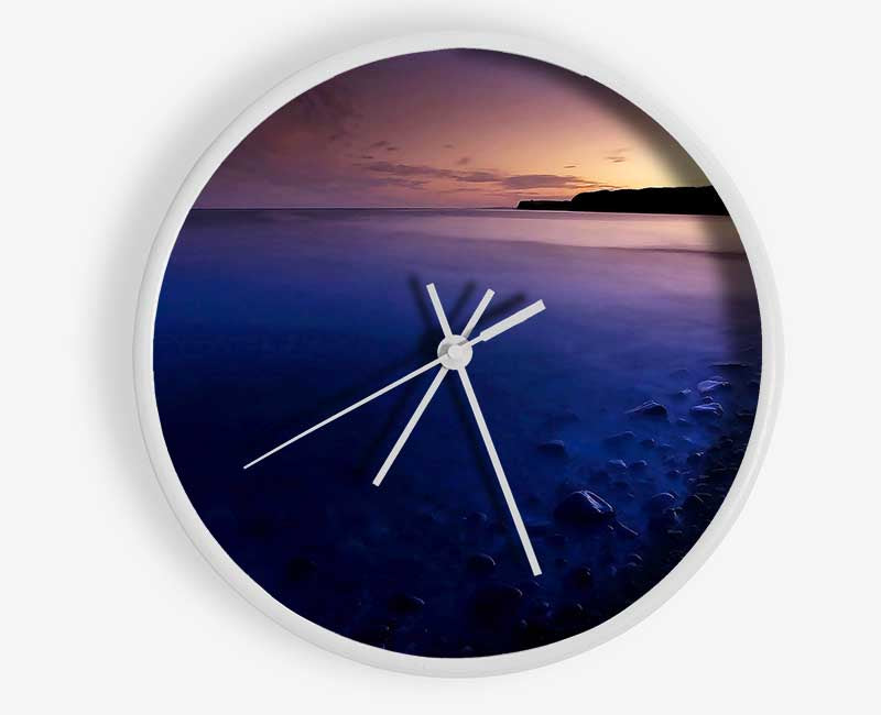 Kimmeridge Bay Clock - Wallart-Direct UK