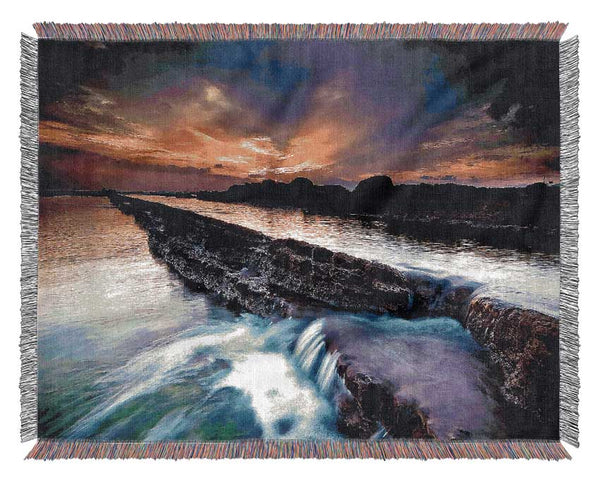 Taiwan Sunrise Woven Blanket