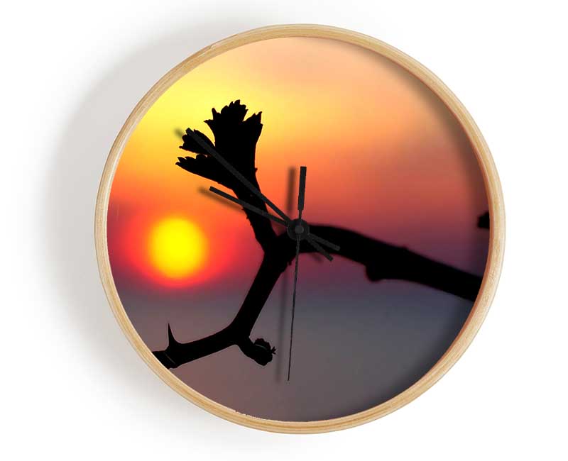 Embrace The Sun Clock - Wallart-Direct UK