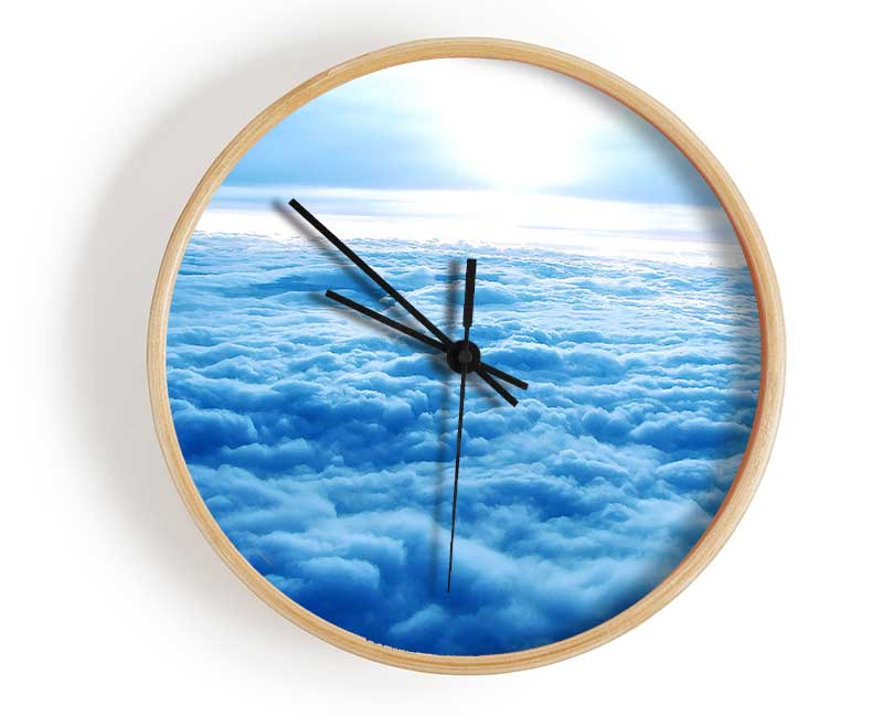 Above The Clouds Clock - Wallart-Direct UK