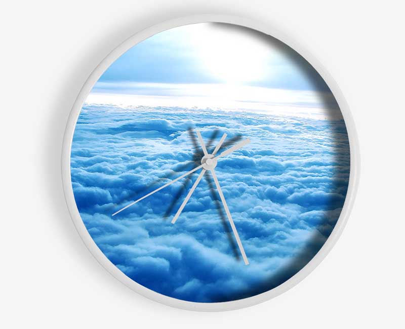 Above The Clouds Clock - Wallart-Direct UK