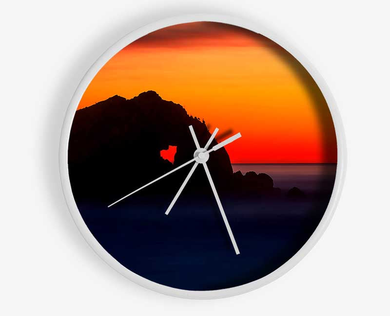 In Love With The Ocean Clock - Wallart-Direct UK