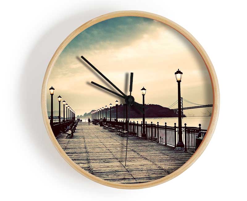 Promenade Storms Clock - Wallart-Direct UK