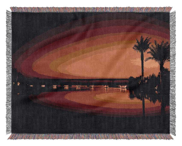 Dubai Night Woven Blanket